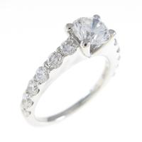 ポンテヴェキオ ダイヤモンドリング 0．631ct・E・VS1・GOOD