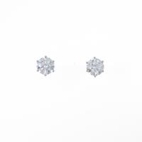 プラチナ ダイヤモンドピアス 0．559ct・0．559ct・H・SI1?2・EXT