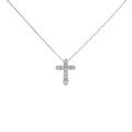 PT クロス ダイヤモンドネックレス