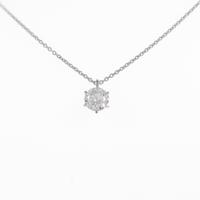 【リメイク】プラチナダイヤモンドネックレス 0．518ct・FaB・VS2・VG