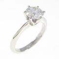 プラチナダイヤモンドリング 1．010ct・F・SI2・3EXT