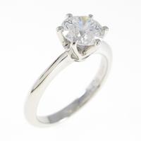 プラチナダイヤモンドリング 1．010ct・F・SI2・3EXT