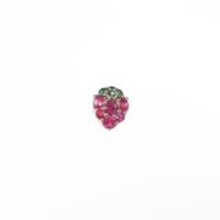 ポンテヴェキオ ストロベリー カラーストーンピアス 片耳