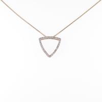 K18PG ダイヤモンドネックレス