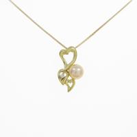 K18YG アコヤパールネックレス