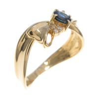 K18YG サファイヤリング