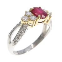 PT／K18YG ルビーリング