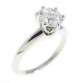 ティファニー クラシックソリティア リング 1．01ct