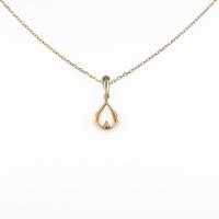 K18YG ダイヤモンドネックレス