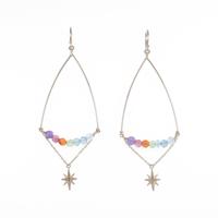 スタージュエリー カラーストーンピアス