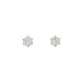 【リメイク】K18YG／STダイヤモンドピアス 0．509ct・0．518ct・K・VS1?2・VG?GOOD