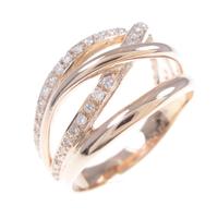 K18PG ダイヤモンドリング