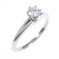 ティファニー クラシックソリティア リング 0．18ct・D・IF・3EXT