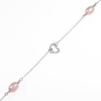 ティファニー バイザヤード オープンハート ブレスレット