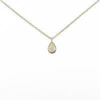ティファニー バイザヤード ネックレス 0．21ct・FY・VVS2・ペアシェイプ