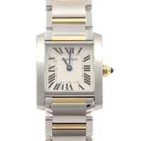 カルティエ W51007Q4 タンクフランセーズ コンビ SSxYG クォーツ