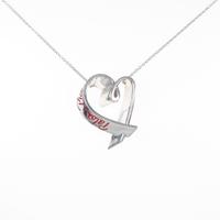 ティファニー ラビングハート ネックレス