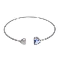 18KWG ハート タンザナイトバングル