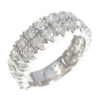 PT ハーフエタニティ ダイヤモンドリング