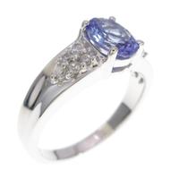 K18WG タンザナイトリング