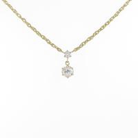 K18YG ダイヤモンドネックレス