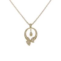 K18YG ダイヤモンドネックレス