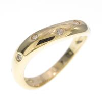 K18YG ダイヤモンドリング