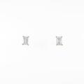 【リメイク】K18YG／ST ダイヤモンドピアス 0．367ct・0．389ct・G・VS1?2