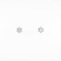 【リメイク】プラチナダイヤモンドピアス 0．342ct・0．347ct・E?F・I1・VG?GOOD