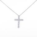 PT クロス ダイヤモンドネックレス