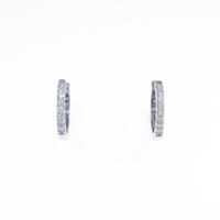 【リメイク】K18WG ダイヤモンドピアス