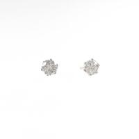 【リメイク】PT ソリティア ダイヤモンドピアス