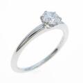 プラチナダイヤモンドリング 0．307ct・E・SI2・3EXT