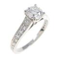 カルティエ MKコーフィル パヴェ リング 0．46ct・G・VVS2