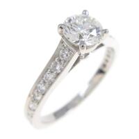 カルティエ MKコーフィル パヴェ リング 0．46ct・G・VVS2