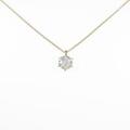【リメイク】K18YG ダイヤモンドネックレス 0．998ct・I・VS2・GOOD