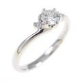 プラチナダイヤモンドリング 0．246ct・F・SI1・3EXT H＆C