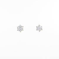【リメイク】K18YG／ST ダイヤモンドピアス 0．306ct・0．309ct・D・VS1・VG