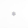【リメイク】プラチナダイヤモンドピアス 0．461ct・F・SI2・FAIR