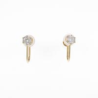 タサキ ダイヤモンドイヤリング