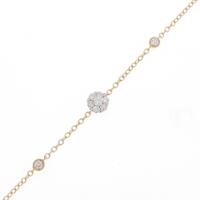 K18PG／K18WG ダイヤモンドブレスレット