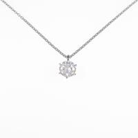 【リメイク】プラチナダイヤモンドネックレス 0．393ct・E・VS1・VG