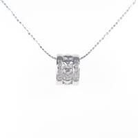 K10WG ダイヤモンドネックレス