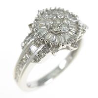 K18WG ダイヤモンドリング