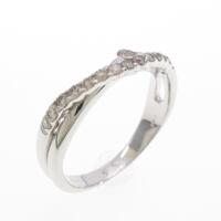 K18WG ダイヤモンドリング