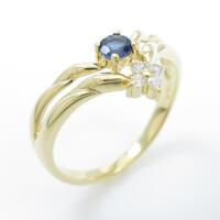 K18YG サファイヤリング