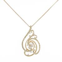 K18YG ダイヤモンドネックレス