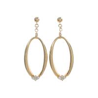 K18YG ダイヤモンドピアス