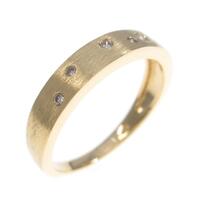 K18YG ダイヤモンドリング