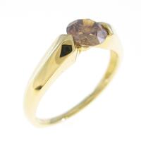 K18YG ダイヤモンドリング